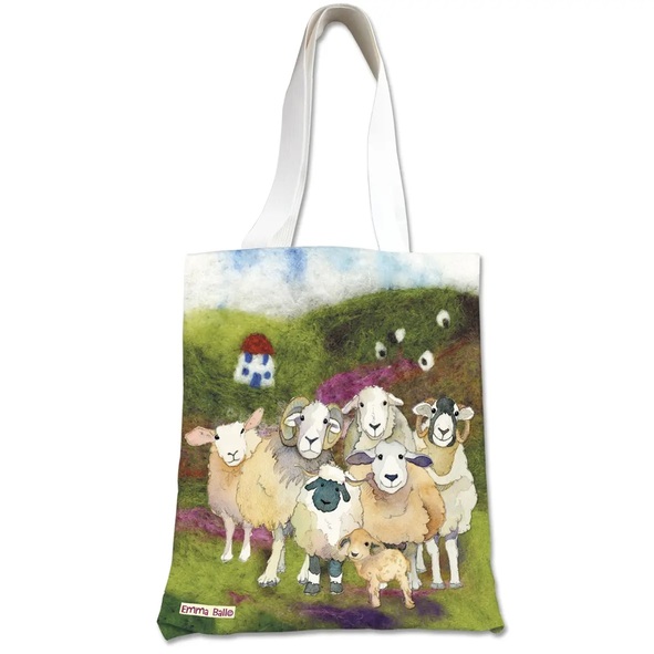 Tote bag - felted sheep