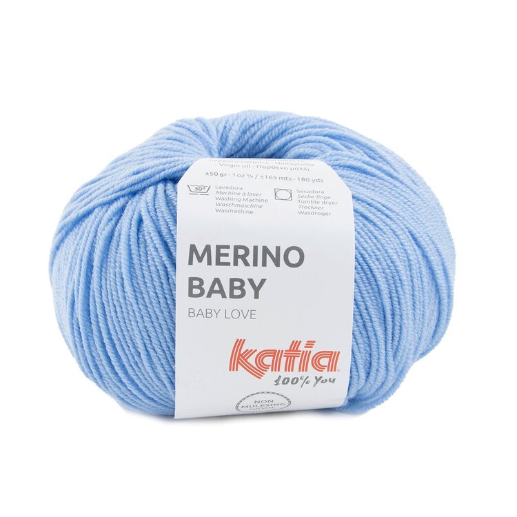41 Merino Baby - light blue