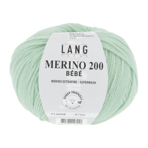 358 Merino 200 bébé - light green