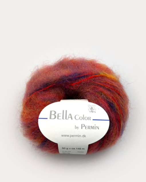 179 Bella Color - orangerød/lilla