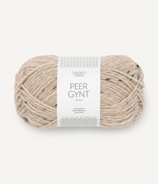 2730 Peer Gynt - beigemelert natur tweed