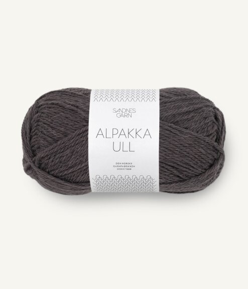 3800 Alpakka Ull - bristol black