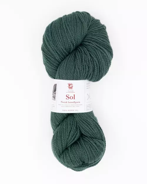 432 Sol - dyp grønn