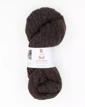 452 Sol - melert mørk brun