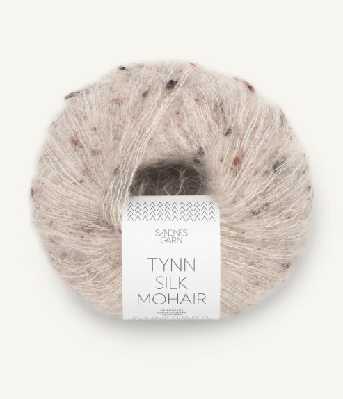 2600 Tynn Silk Mohair - greige tweed