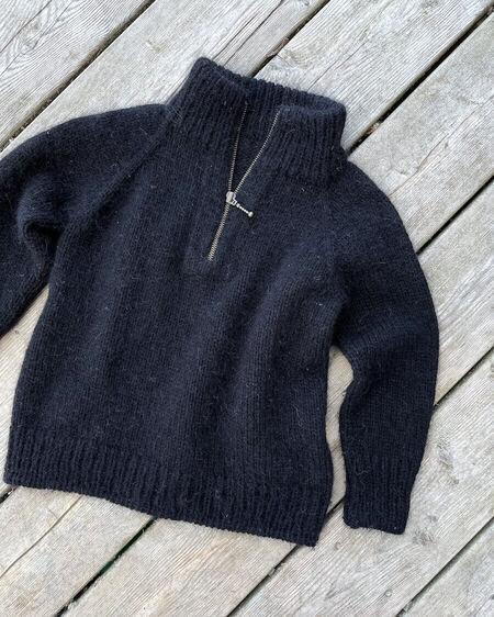 Zipper sweater - junior