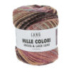 207 Mille Colori Socks & Lace Luxe - brun/lilla/gul/grønn