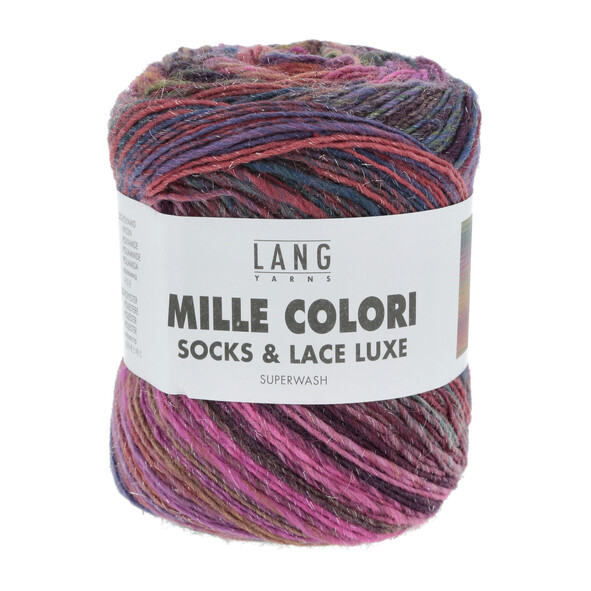 206 Mille Colori Socks & Lace Luxe - rosa/lilla