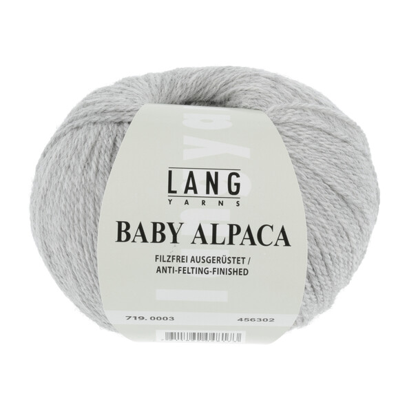 03 Baby Alpaca - light grey mélange