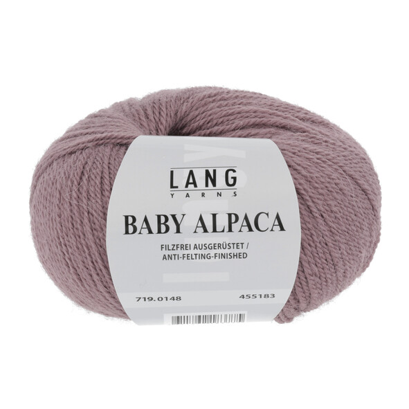 148 Baby Alpaca - dark dusky pink