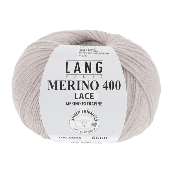 96 Merino 400 lace - sand