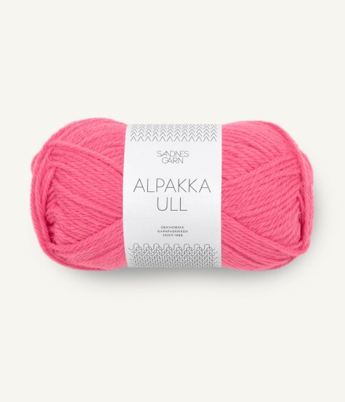 4315 Alpakka Ull - bubblegum pink