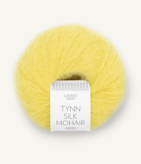 9004 Tynn Silk Mohair - lemon