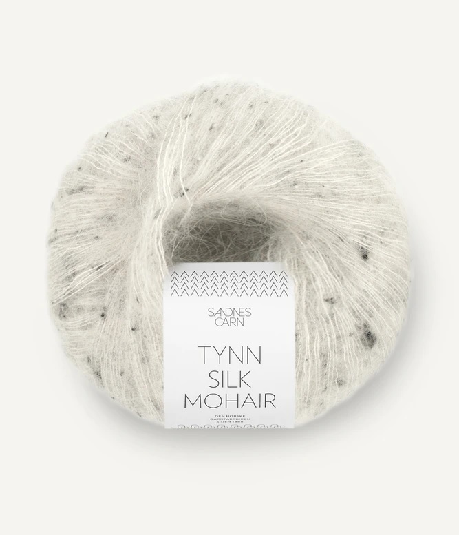 1199 Tynn Silk Mohair - salt'n pepper tweed