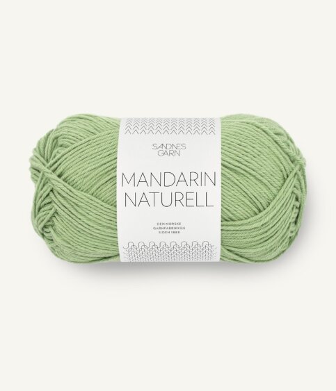 8734 Mandarin Naturell - grønn