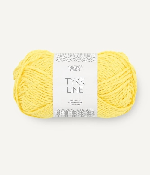 9004 Tykk Line - lemon