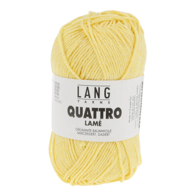 13 Quattro Lamé - yellow
