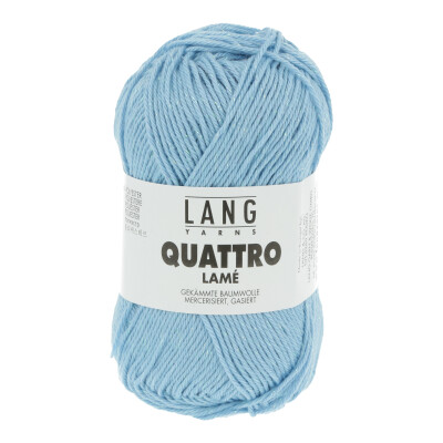 21 Quattro Lamé - light blue