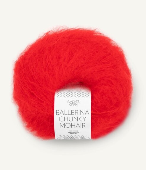 4018 Ballerina - scarlet red