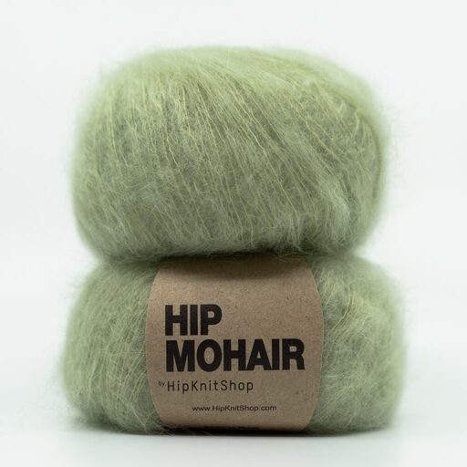 Hip Mohair - pistachio green