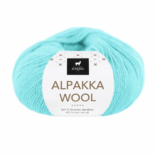 559 Alpakka Wool - karibisk blå