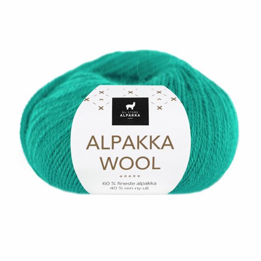 563 Alpakka Wool - tropisk blå