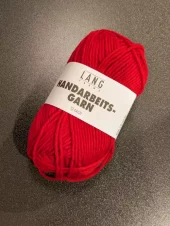 661 Handarbeitsgarn - rød