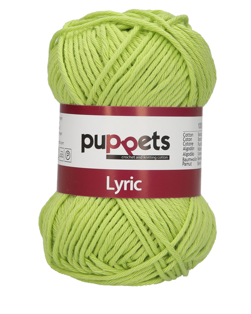 5090 Puppets Lyric 8/8 - lys grønn