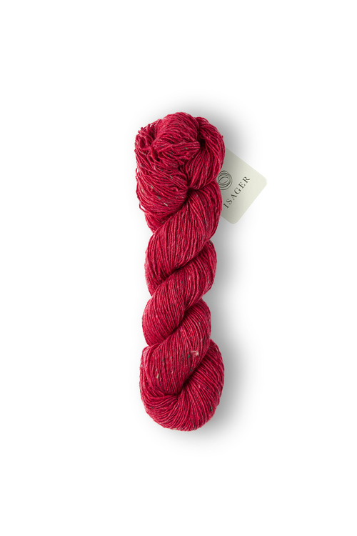 Isager Tweed - raspberry