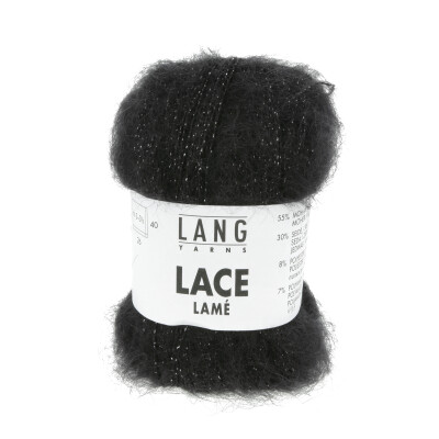 104 Lace Lamé - black-silver