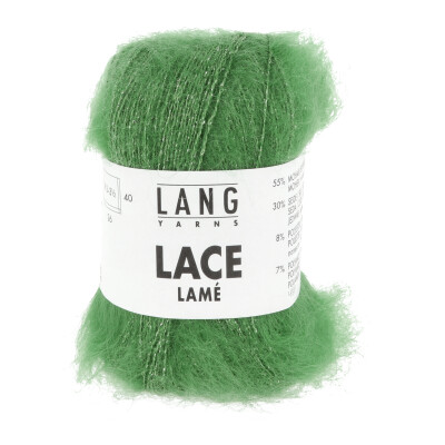 17 Lace Lamé - leaf green
