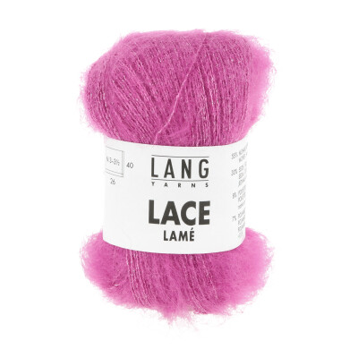 85 Lace Lamé - pink