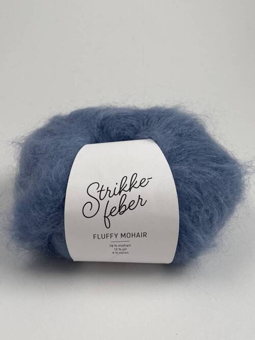 071 Fluffy Mohair - denim