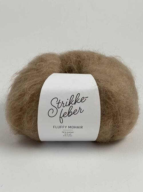 293 Fluffy Mohair - walnut