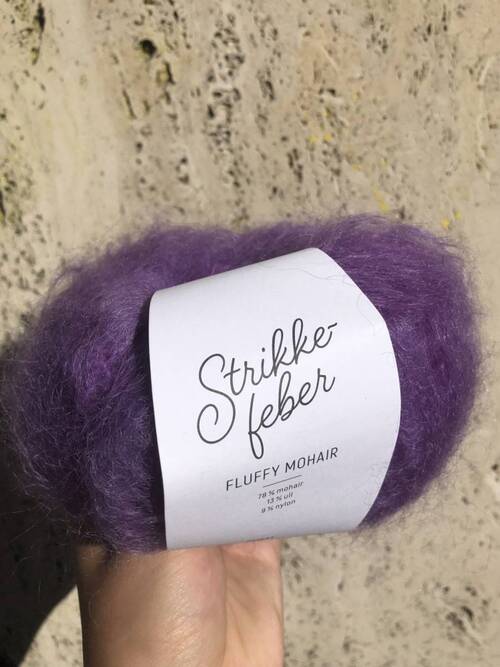 531 Fluffy Mohair - violet