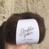 916 Fluffy Mohair - sjokolade