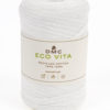 01 Eco Vita Tape Yarn - hvit