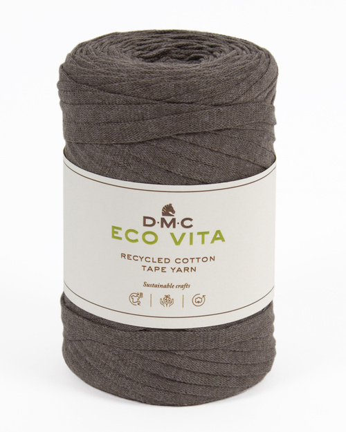 11 Eco Vita Tape Yarn - brun