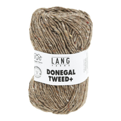 39 Donegal Tweed + - camel