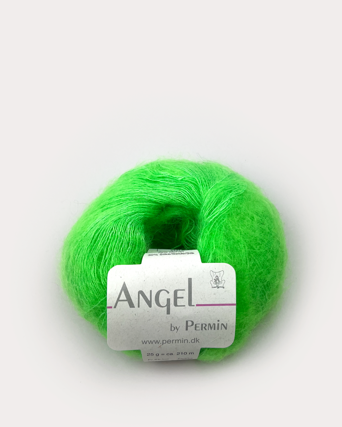 36 Angel - neongrønn