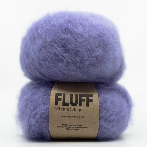 Hip Fluff - preppy purple