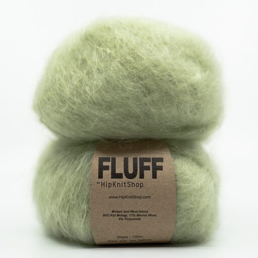 Hip Fluff - pistachio green