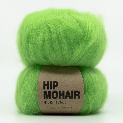 Hip Mohair - neon lights green