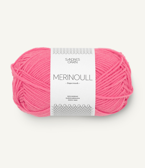 4315 Merinoull - bubblegum pink