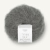 1053 Tynn Silk Mohair - mørk gråmelert