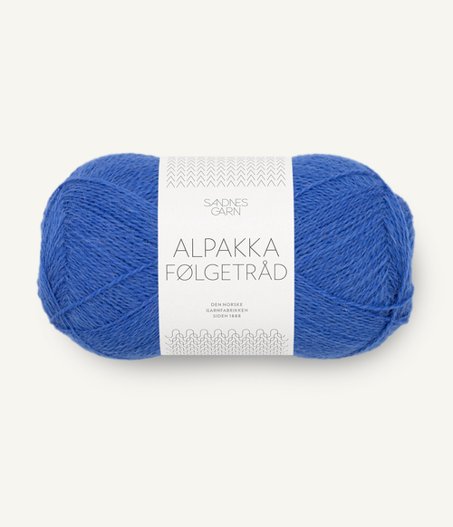 5845 Alpakka følgetråd - dazzling blue