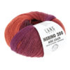 554 Merino 200 bébé color - orange/red/viola