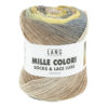 216 Mille Colori Socks & Lace Luxe - yellow/mustard/beige