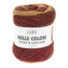 211 Mille Colori Socks & Lace Luxe - brick/orange/mustard yellow