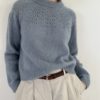 leKnit - Porcelain yoke sweater